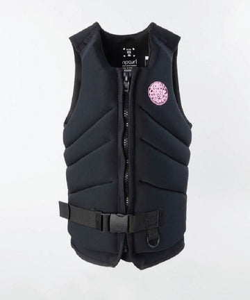 Rip Curl Dawn Patrol Womens Wake Vest Black